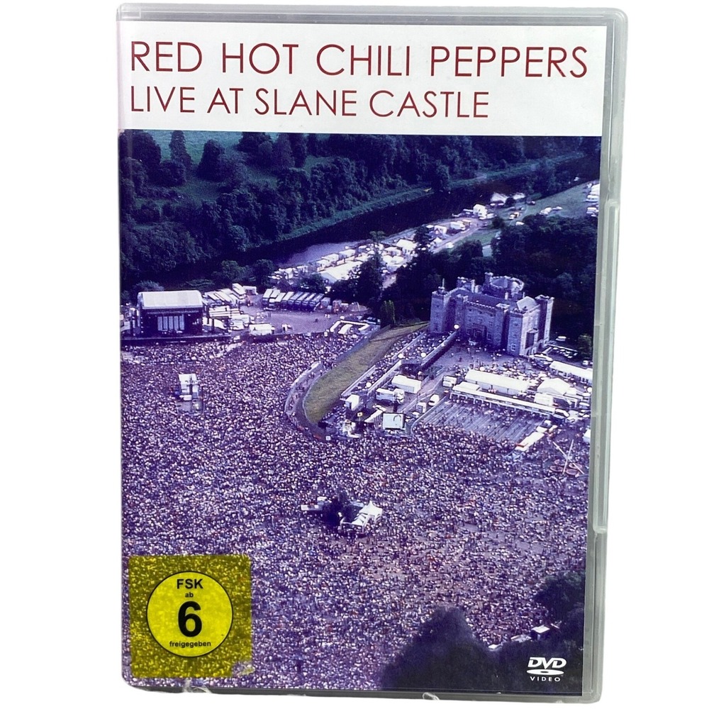 Red‎ Hot Chili Peppers Live at Slane Castle DVD Concert Rock Music Film